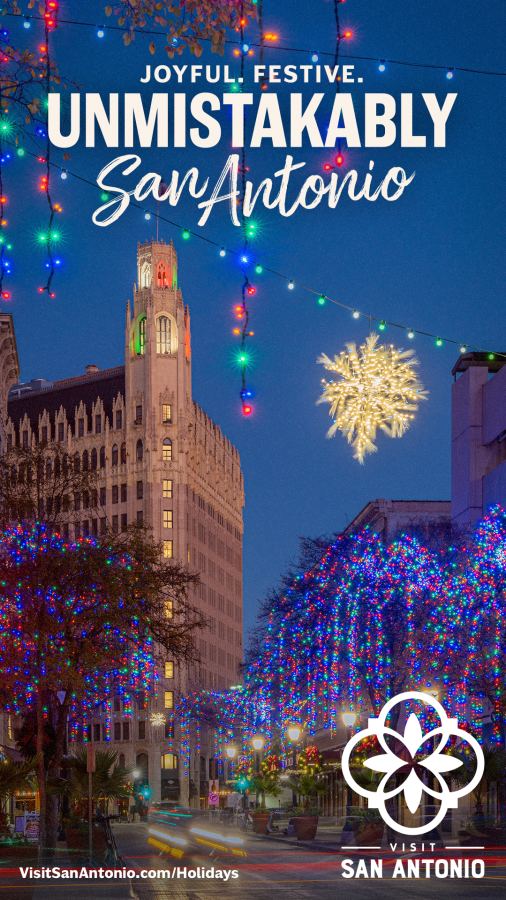 Holiday Branding Visit San Antonio 2025