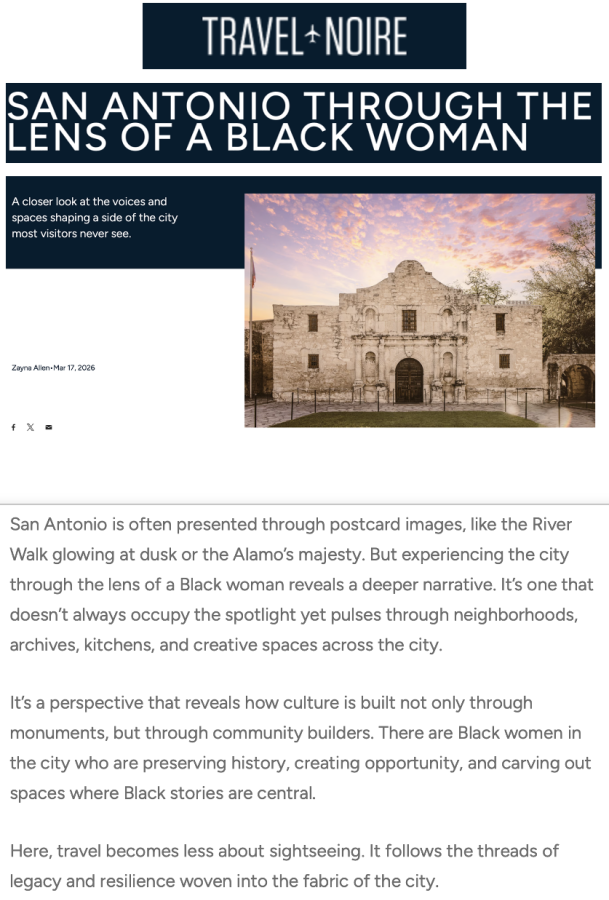 Travel Noire San Antonio Through Lens of a Black Woman Article