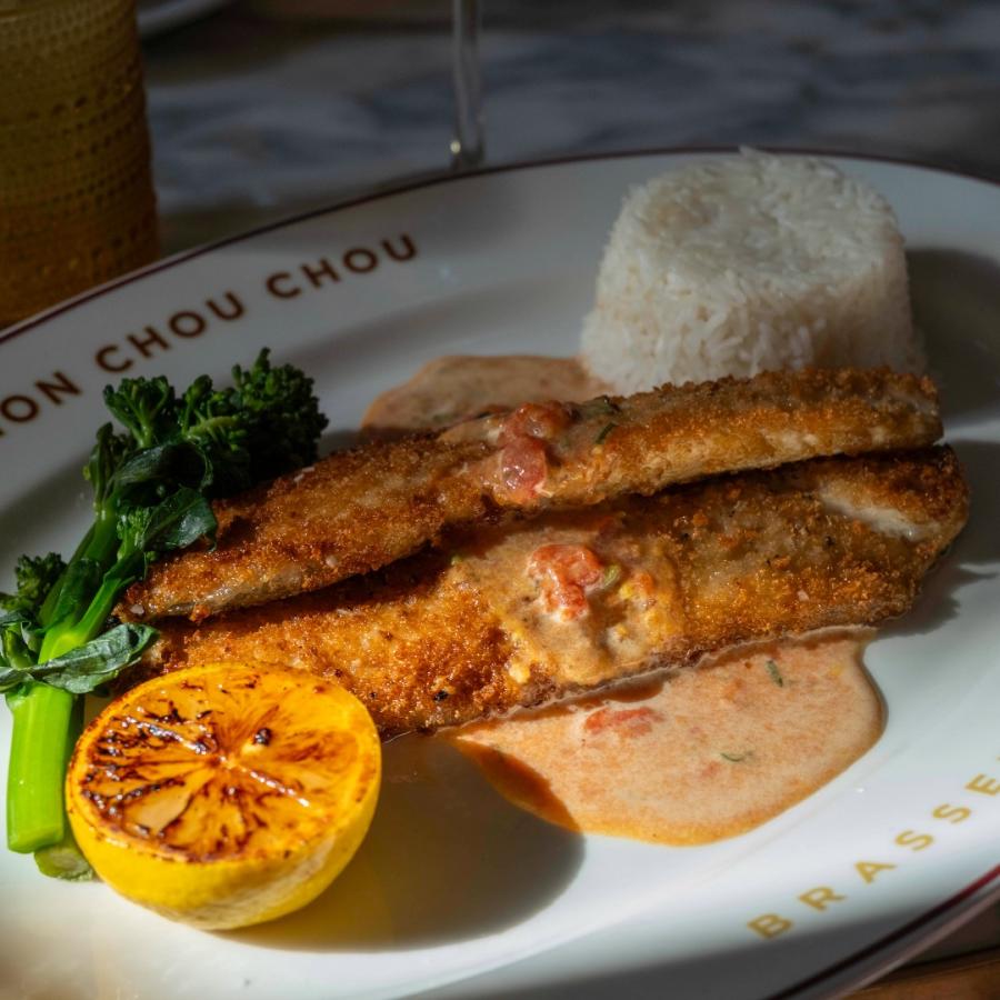 Brasserie Mon Chou Chou Salmon Dish