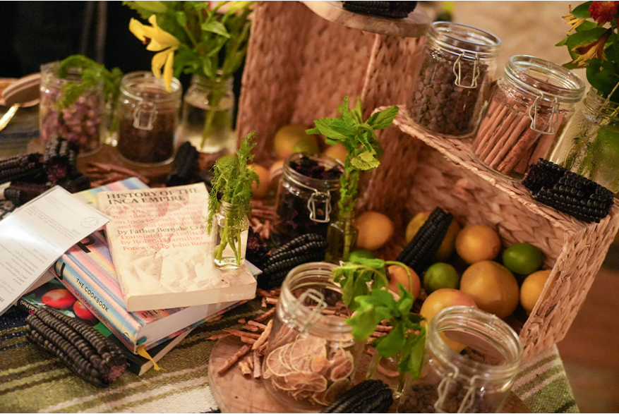 Food spread with lemons at San Antonio's Provecho