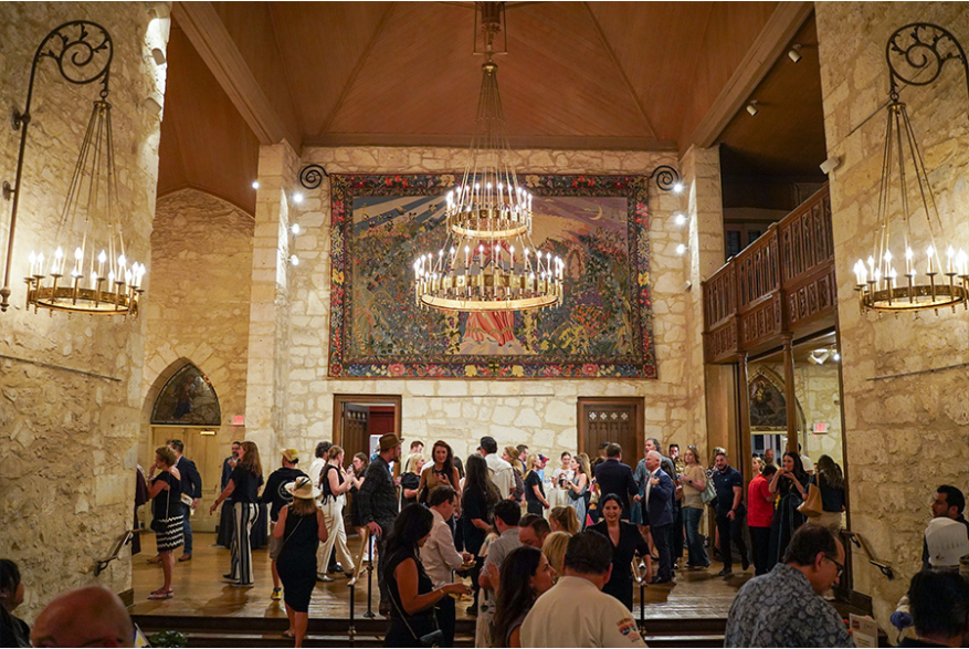Indoor crowd at San Antonio's Provecho