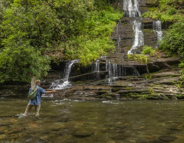 Fly Fishing at Deep Creek
