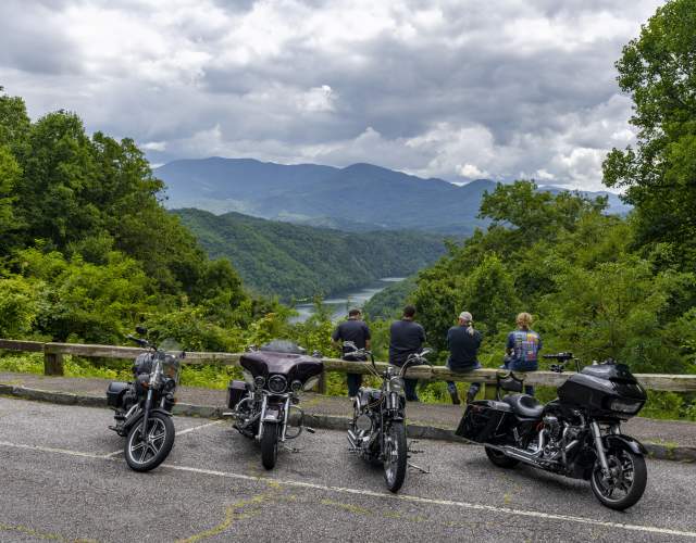 Motorcyling Road to Nowhere