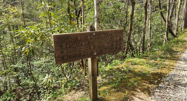 Noland Creek Trail Sign