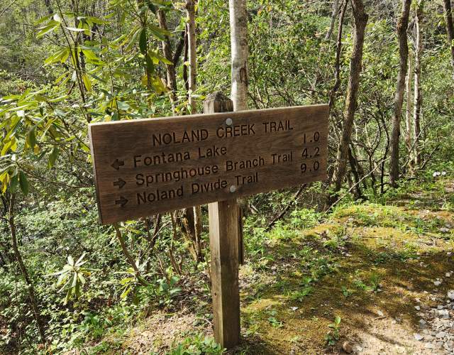 Noland Creek Trail Sign