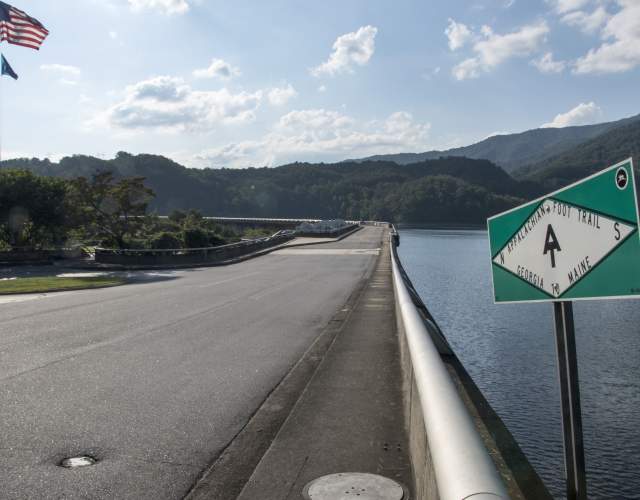 Appalachian Trail at Fontana Dam