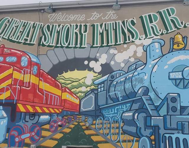 Murals in Bryson City