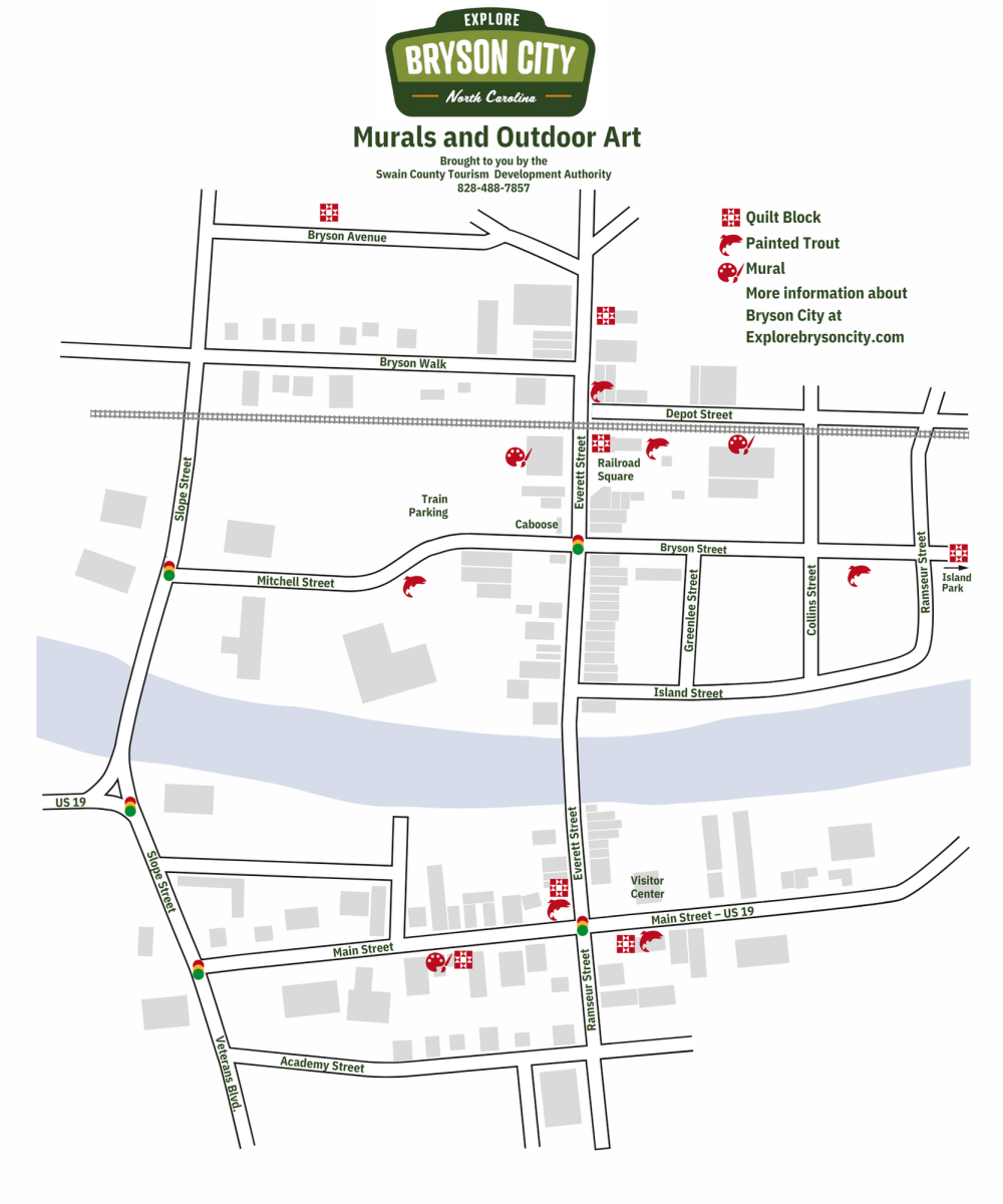 Art and Mural Map