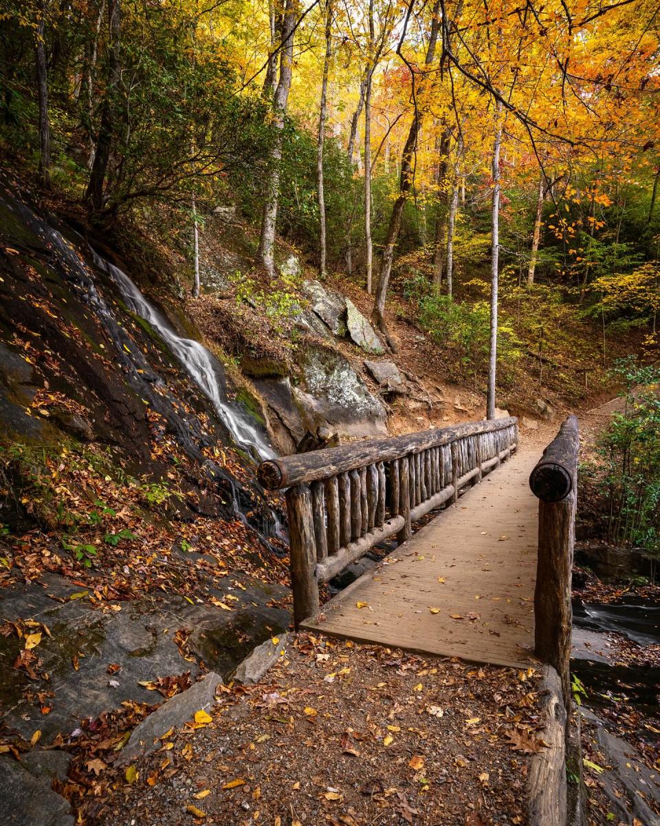 Juneywhank Falls in the Fall