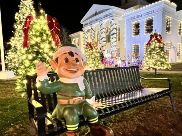 Pose with A Christmas Elf