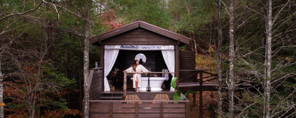 Treetop Soaking Cabanas
