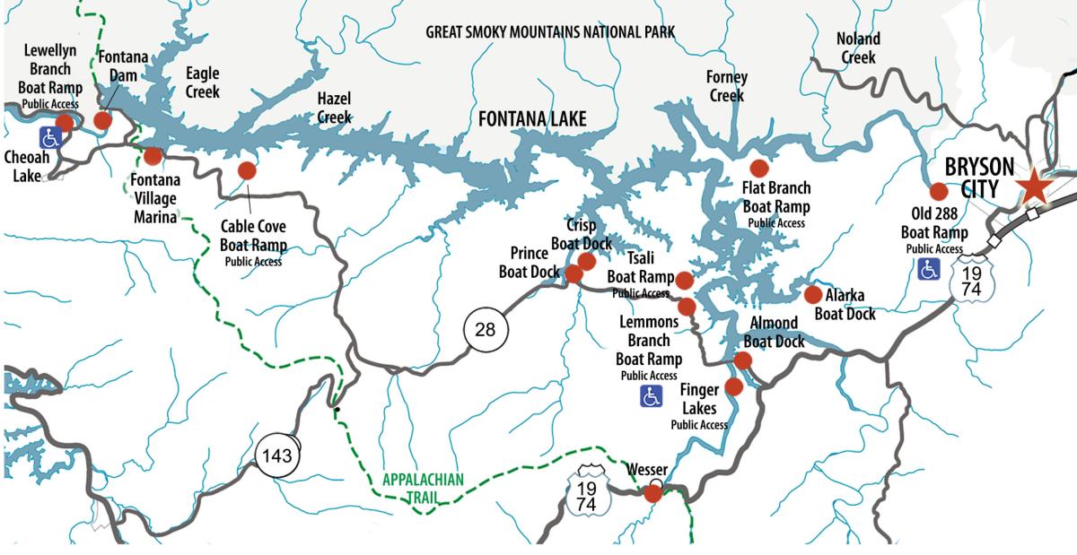 Fontana Lake Boat Ramps