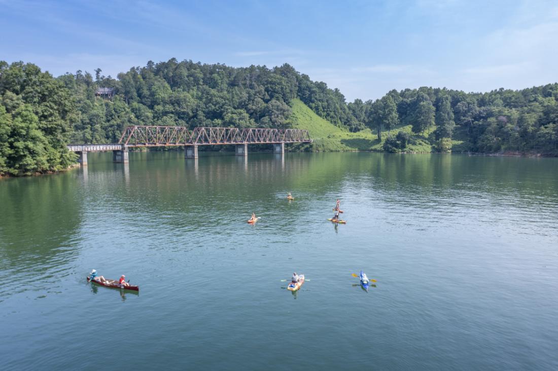 Fontana Lake Train Trestle