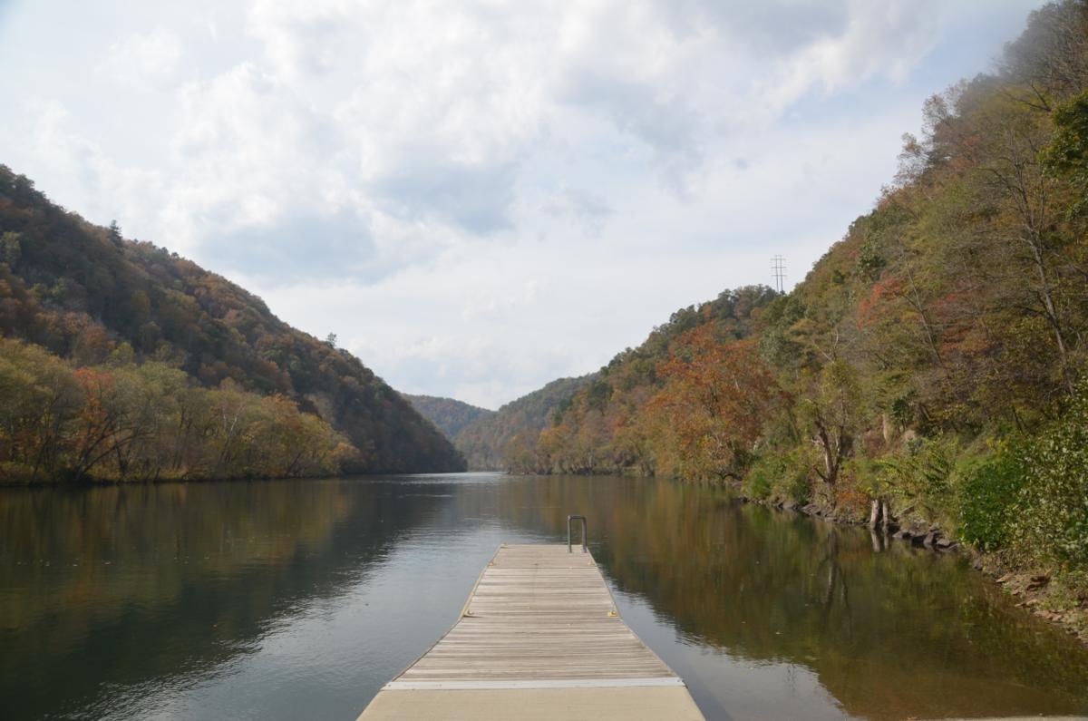 Mountain Lake with Dock