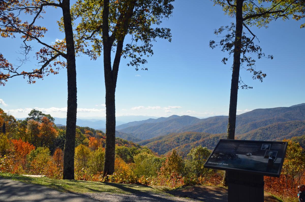 Webb Overlook Mountain Scene