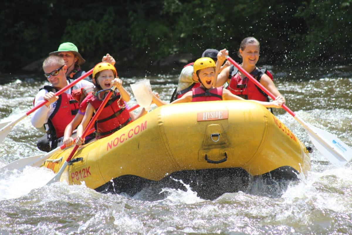Whitewater Rafting Kids