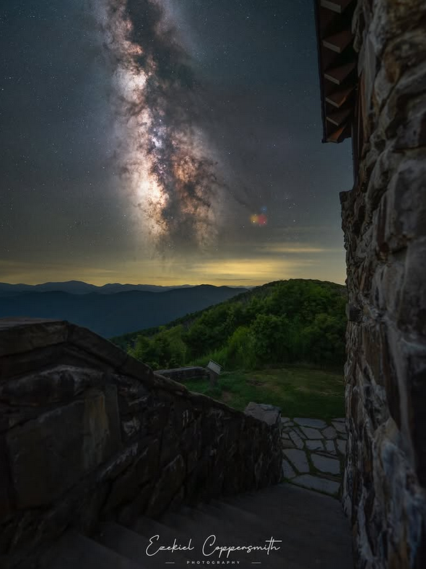 Wayah Bald Milky Way