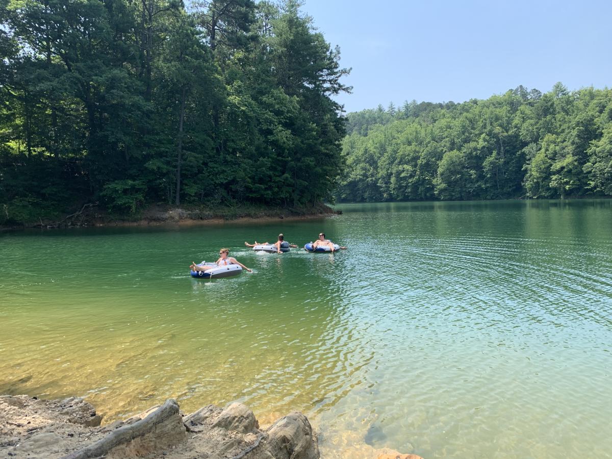 Lake Fontana Fingerlakes Swimming