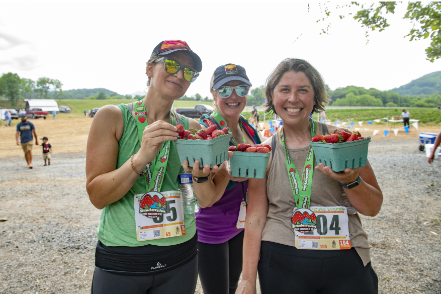 Darnell Farms Finish Line