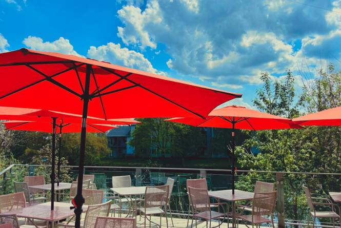 The Boardman River Deck