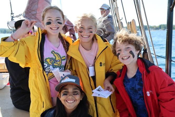 Students on board
