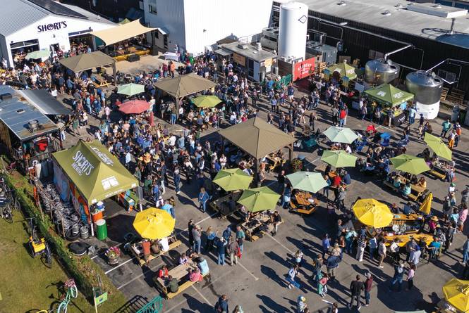 Short's Brewing Company's Elk Rapids Taproom - The Pull Barn