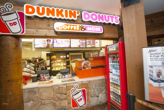 Dunkin Donuts inside Great Wolf Lodge, Traverse City