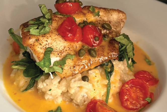 The Tasting Room Striped Sea Bass