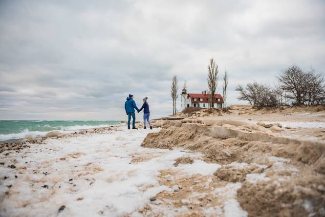 Point Betsie Winter