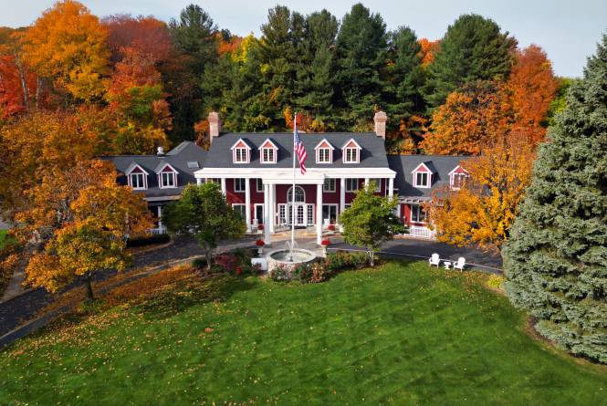 Inn at Black Star Farms in Autumn