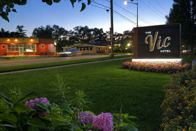 The Vic Sign