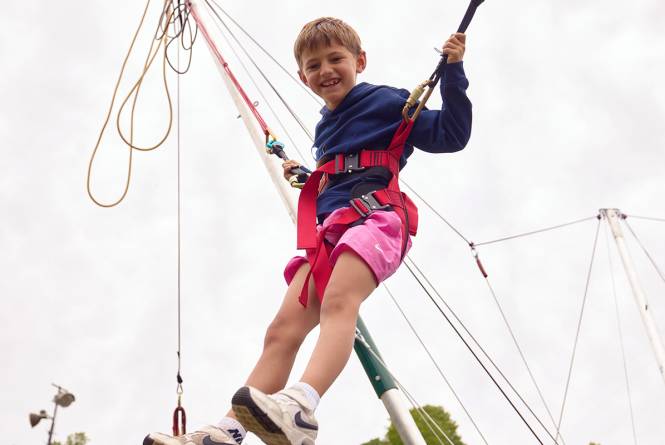 Crystal Bungee Trampoline