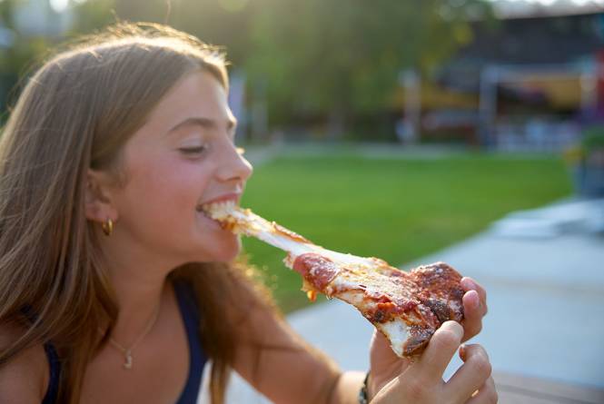 Pizza from Betsie River Pizza & Subs