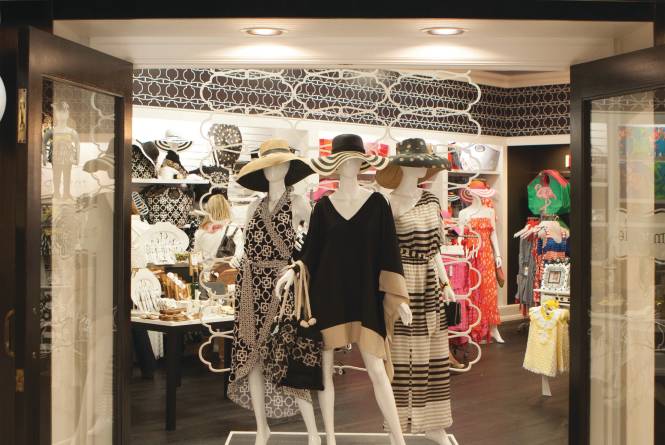 Gallery of shops