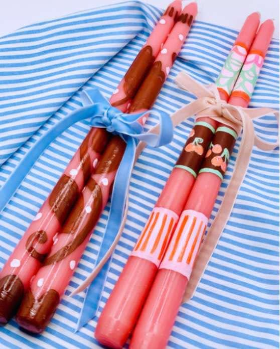 Hand-Painted Holiday Candles: An À La Table Workshop | Leland, MI 49654