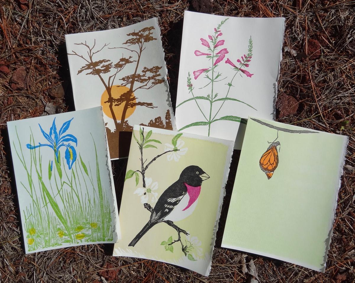 Gwen Frostic ③　the caprice immensity Gwen Frostic Prints | Benzonia, MI 49616