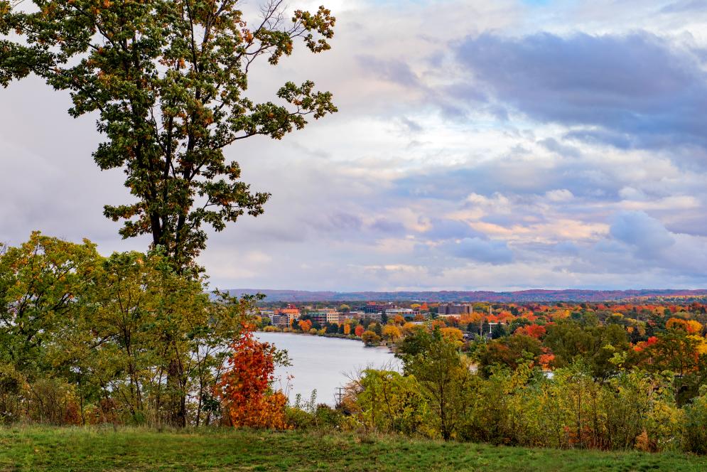 Fall View of Traverse CIty