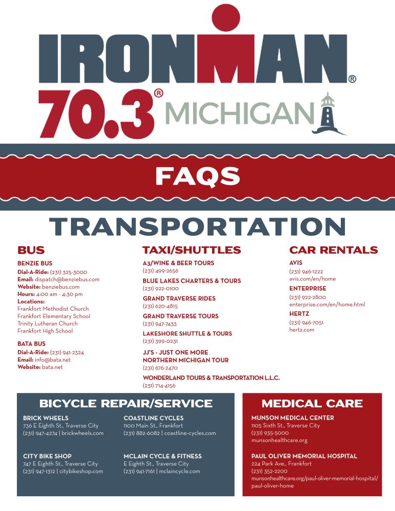 Ironman FAQ Sheet 2024