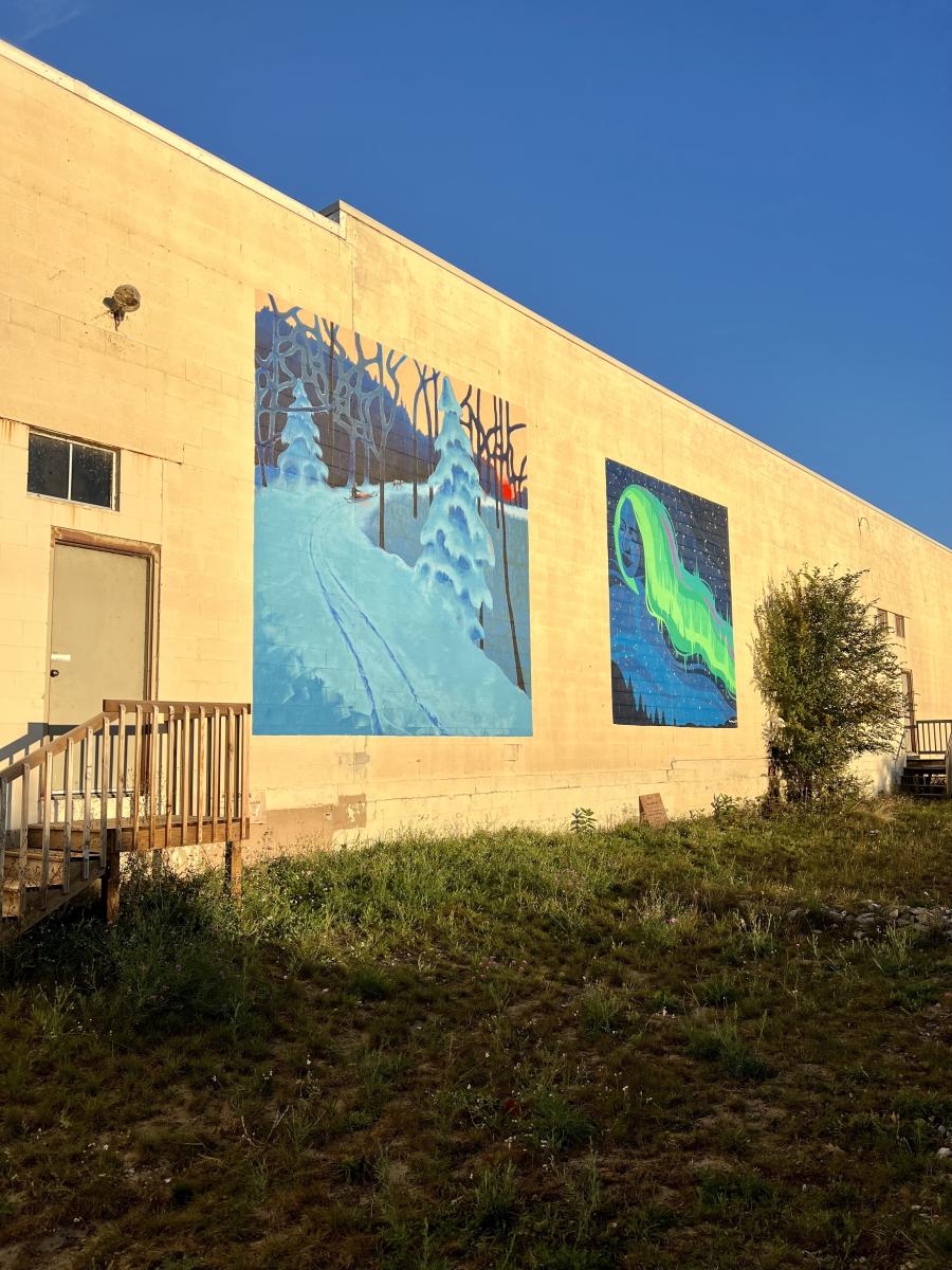 Boardman Loop trail mural