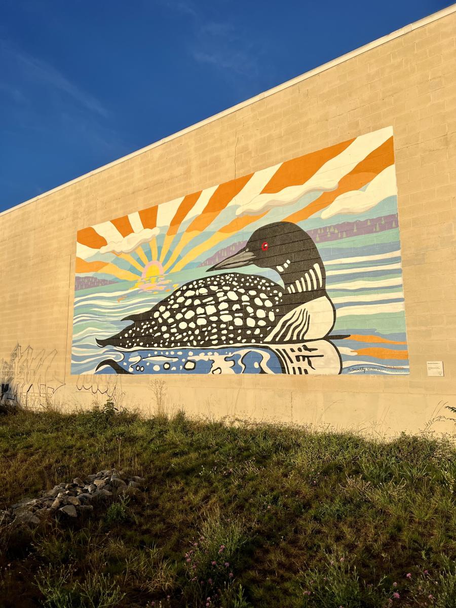 Boardman Loop trail mural