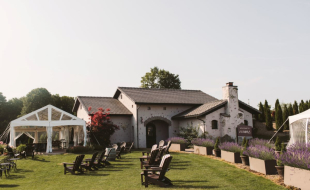 building view of Aurora Cellars in Lake Leelanau, Michigan