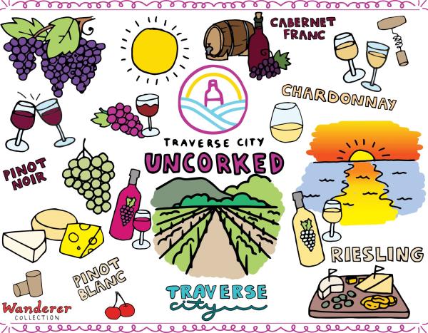 TC Uncorked Towel Design