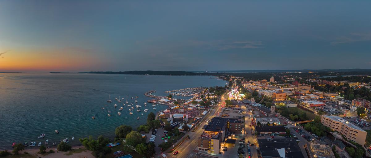 National Cherry Festival Night Photo