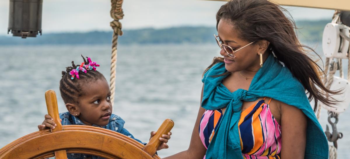 Sailing on the Tall Ship Manitou