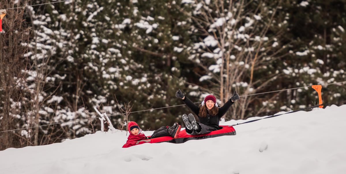 Tubing at TimberLee Hills