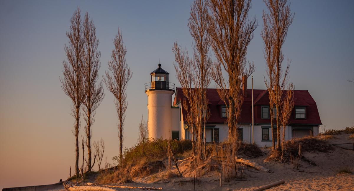 Point Betsie Lighthouse in Benzie County