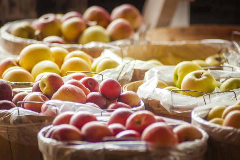 Apples at a Farm Market