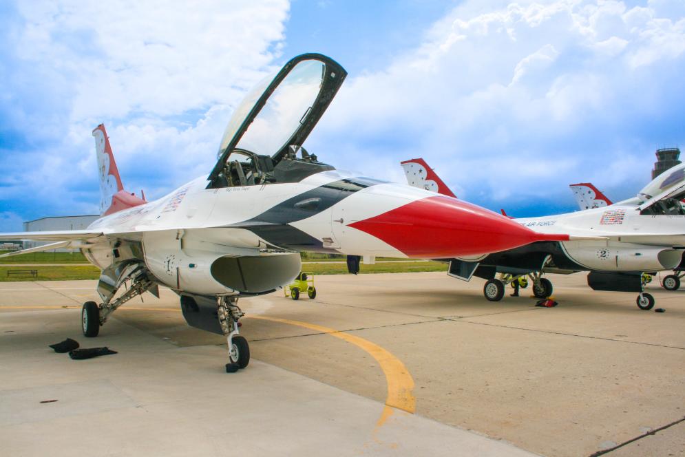 Thunderbirds arrival