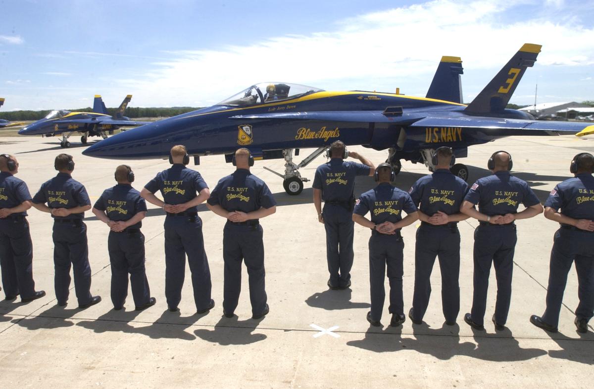 Blue Angels pilot photo