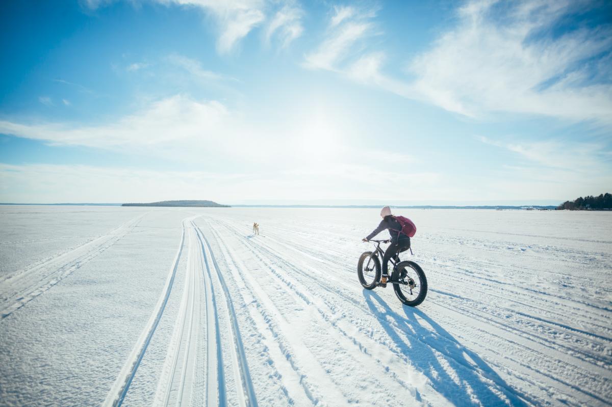 Fat tire biking pictures